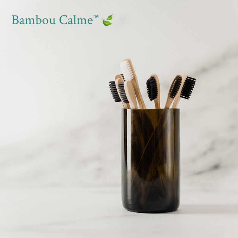 Photo collection brosses à dents BIO bambou calme