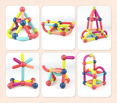 Magnetiskt byggset Bambou Calme
