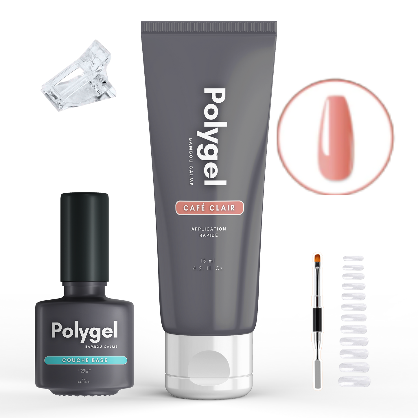 Kit Polygel Bambou Calme