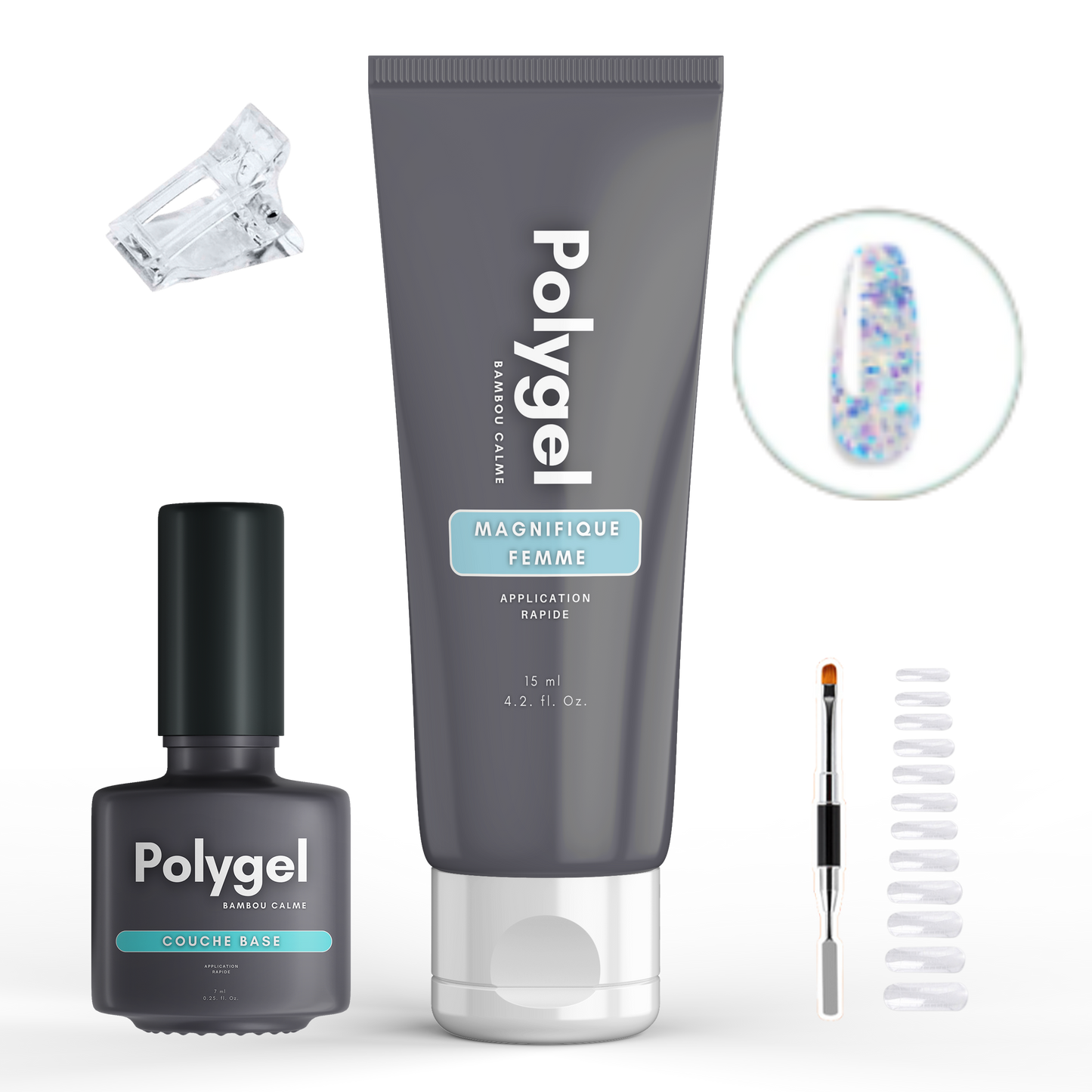 Kit Polygel Bambou Calme