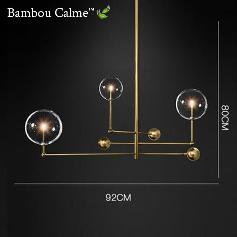 Lampes suspendues Astra | Bambou Calme