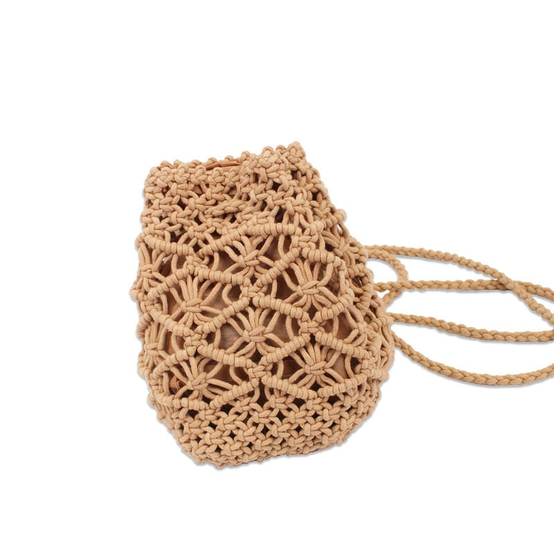Cabas Paille Souple Les Saints Vintage Nature | Bambou Calme