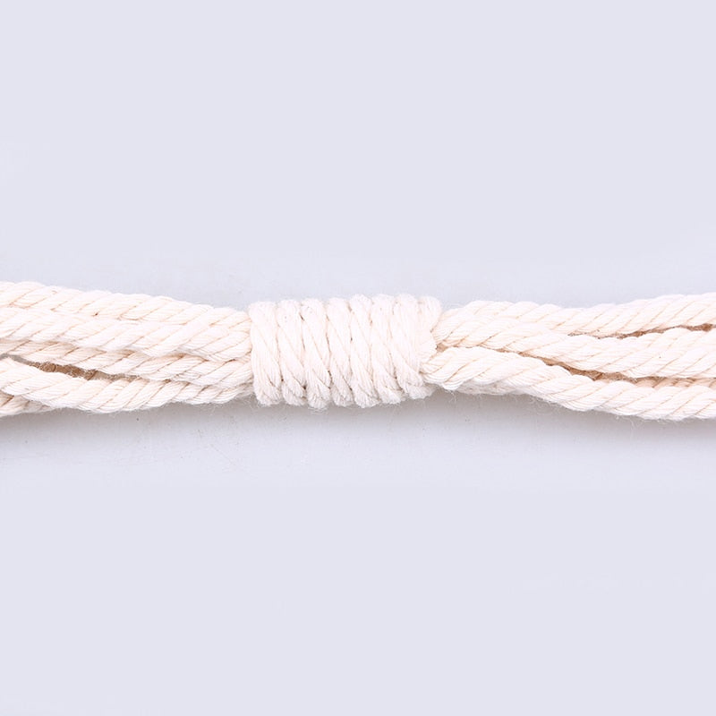 Suspension jardinière OutInspiration en Chanvre | Bambou Calme