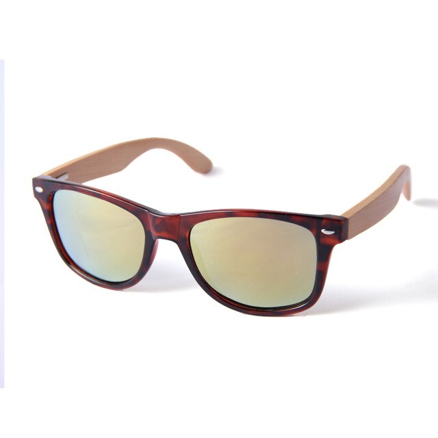 Lunettes de Soleil en Bambou Grises Tuja | Bambou Calme