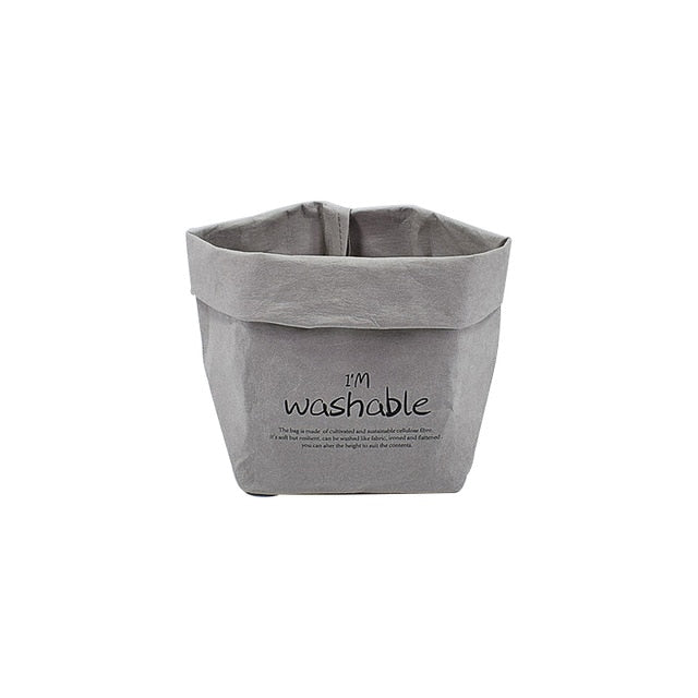 Pot de fleurs réutilisable en kraft | Bambou Calme