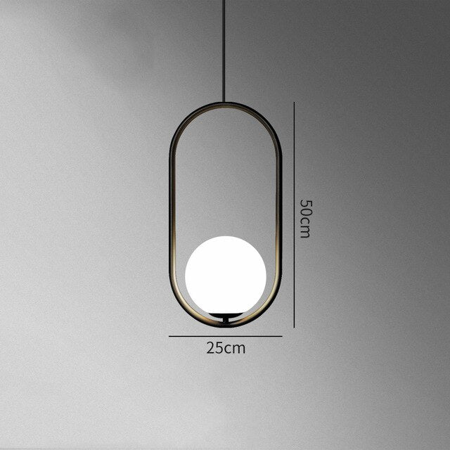 Lampe suspendue Minimalistic LED | Bambou Calme