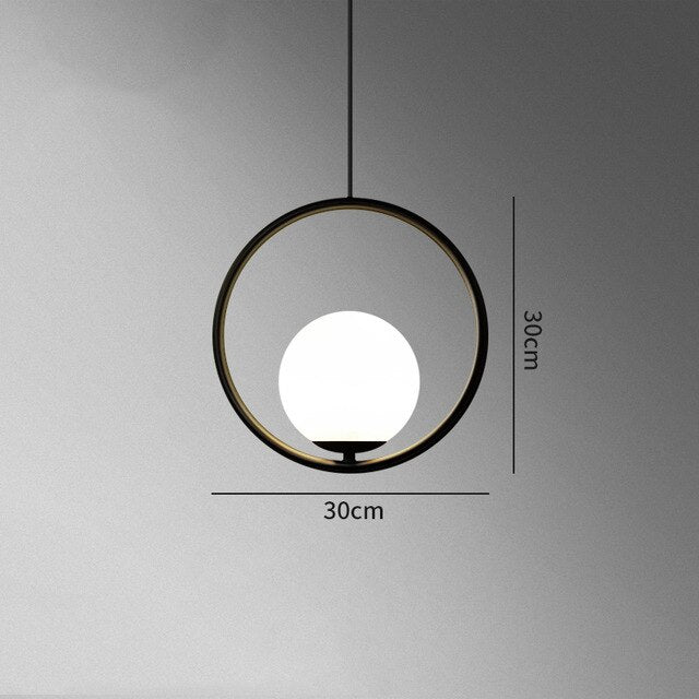 Lampe suspendue Minimalistic LED | Bambou Calme