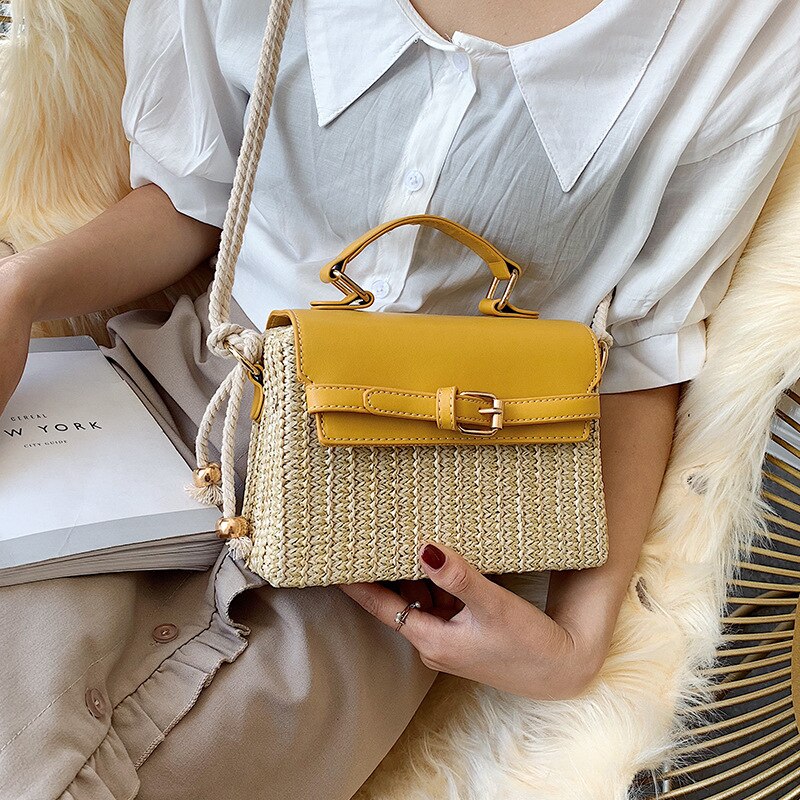 Sac Paille Little Rotin Booboo Selve | Bambou Calme