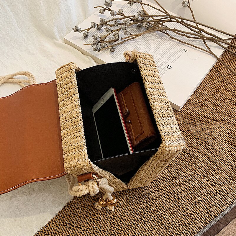 Sac Paille Little Rotin Booboo Selve | Bambou Calme