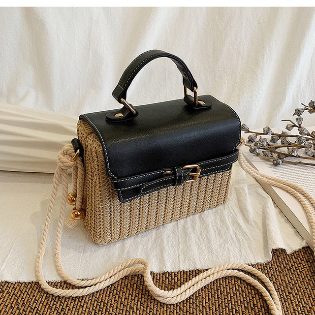 Sac Paille Little Rotin Booboo Selve | Bambou Calme