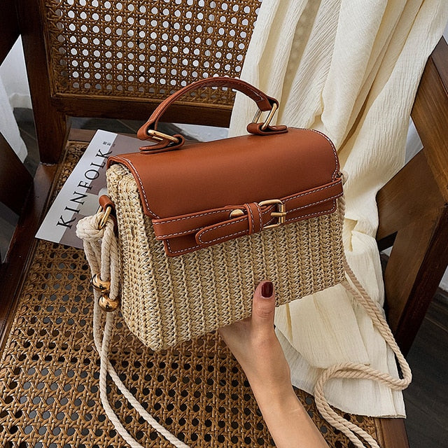 Sac Paille Little Rotin Booboo Selve | Bambou Calme