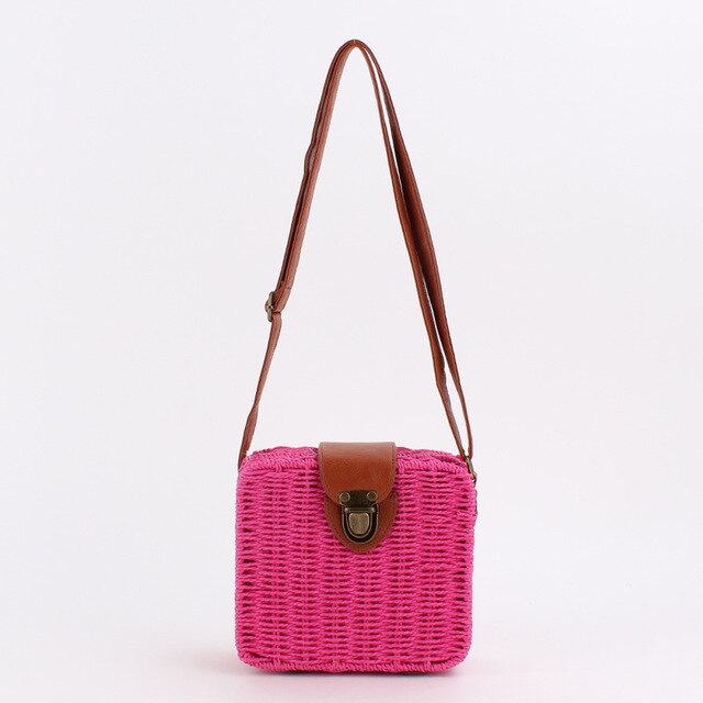 Sac Rond Paille Little Baby | Bambou Calme