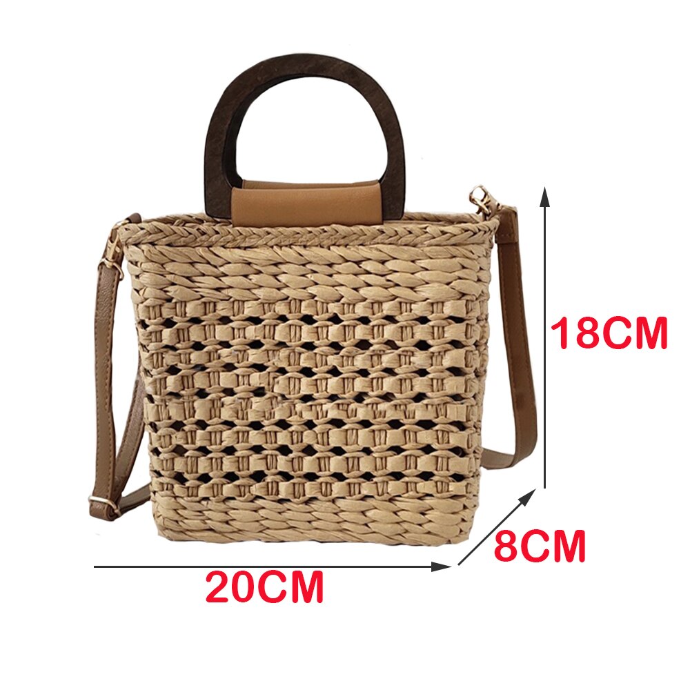 Cabas Paille Souple Croco Lille Vintage | Bambou Calme