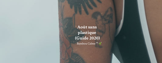 Août sans plastique (Guide 2020)