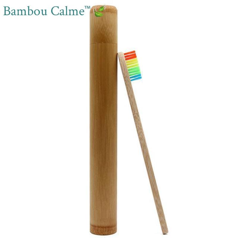 Brosse à Dents Bambou Arc-en-ciel | Bambou Calme