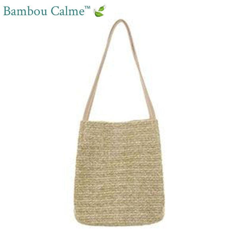 Cabas Paille Brune Little Farmer | Bambou Calme