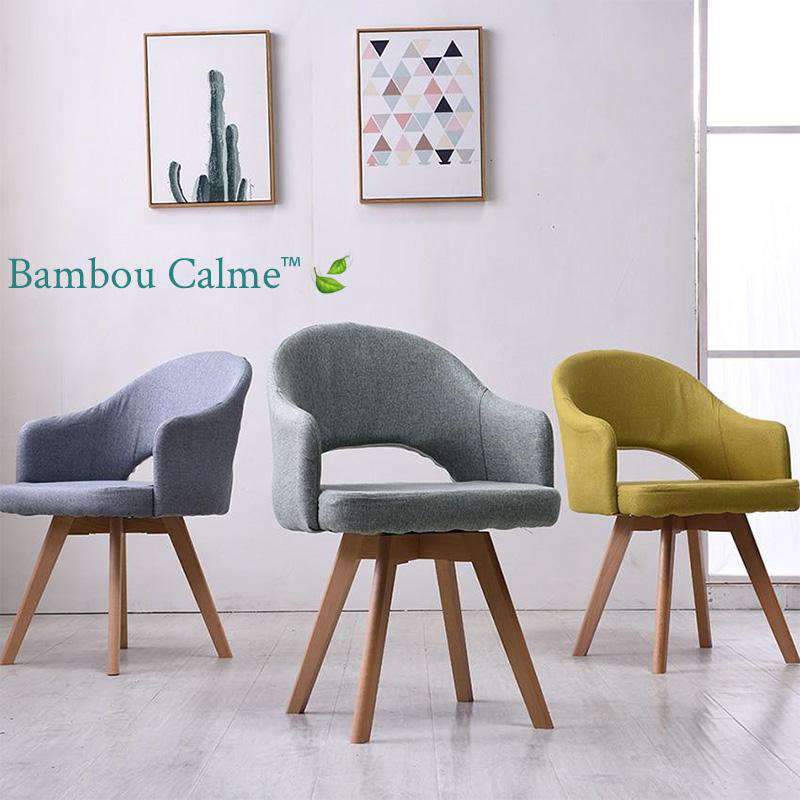 Chaise ScandiMin en bois | Bambou Calme