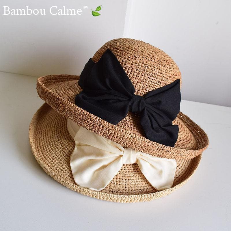 Chapeau de Paille Myrtille | Bambou Calme