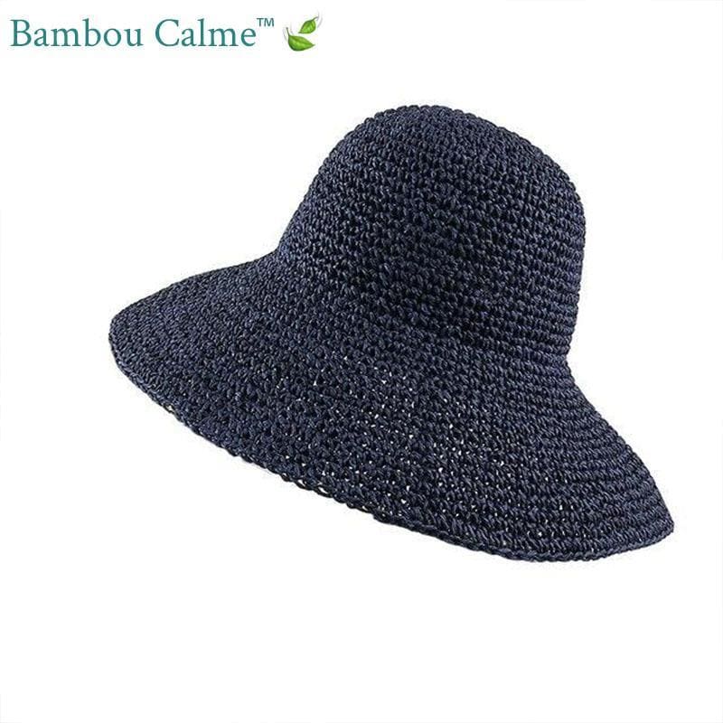 Chapeau de Paille Navy John | Bambou Calme