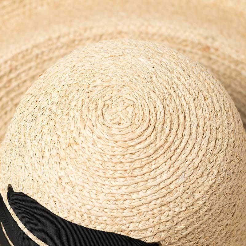 Grand Chapeau de Paille Lady Horse | Bambou Calme