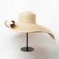 Grand Chapeau de Paille Lady Sea | Bambou Calme