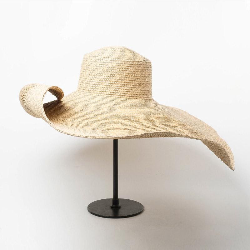 Grand Chapeau de Paille Lady Sea | Bambou Calme