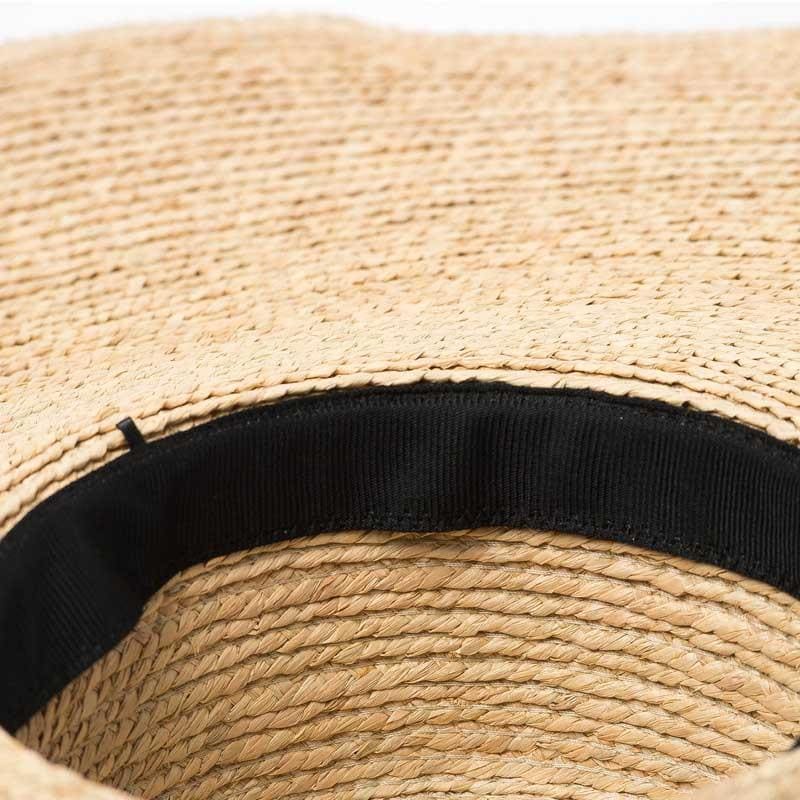 Grand Chapeau de Paille Lady Sea | Bambou Calme
