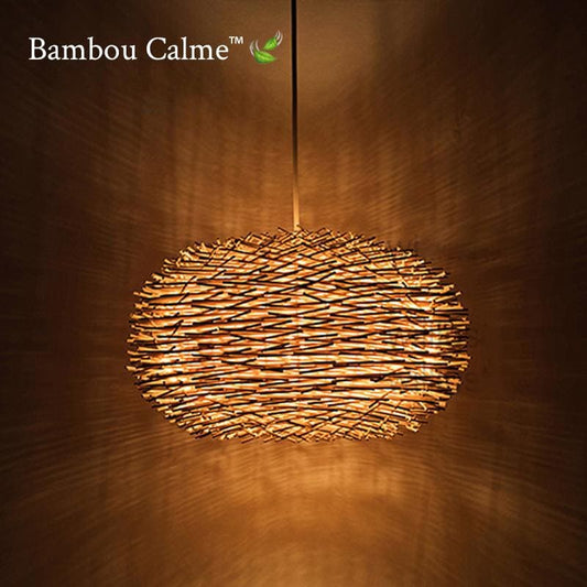 Lampe suspendue ScandiBuis | Bambou Calme