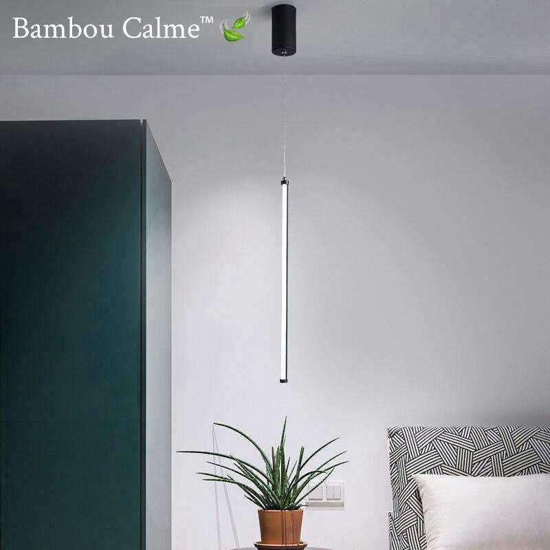 Lampes suspendues futuristes FuturColumn LED | Bambou Calme