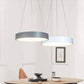 Lampe suspendue futuriste FuturRing LED | Bambou Calme
