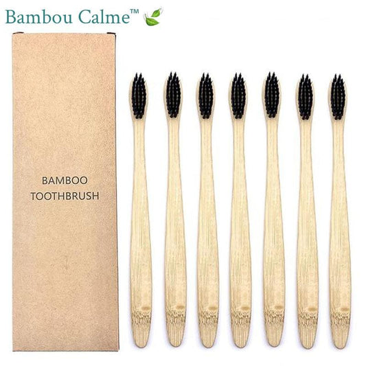 Brosses à Dents Bambou Noires | Bambou Calme