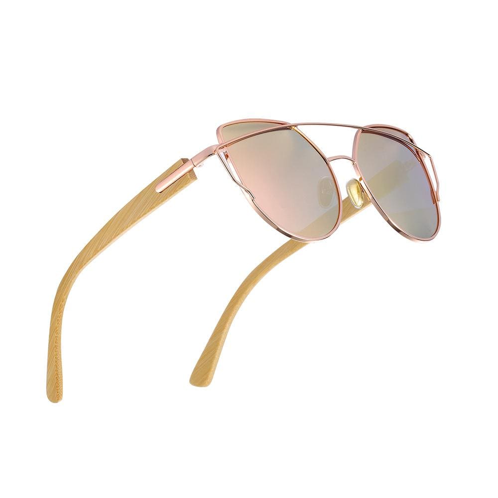 Lunettes de Soleil en Bambou DelMar | Bambou Calme
