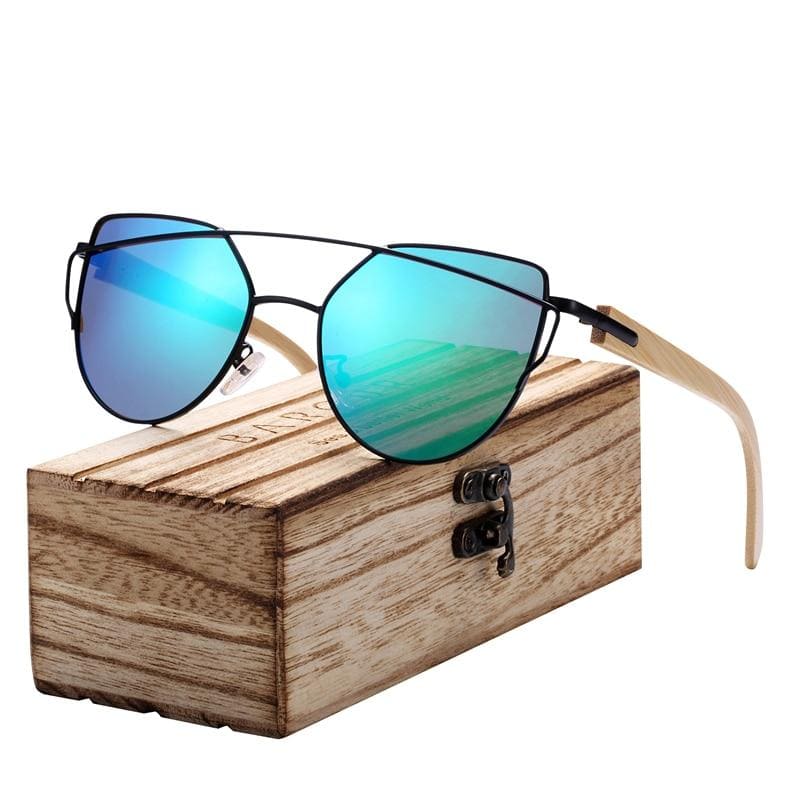 Lunettes de Soleil en Bambou DelMar | Bambou Calme