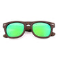 Lunettes de Soleil en Bambou Vertes Tujo  | Bambou Calme