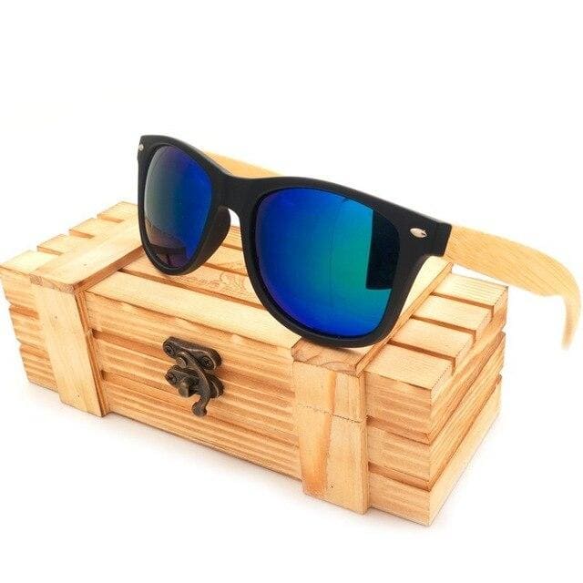 Lunettes de Soleil en Bois Bobu | Bambou Calme