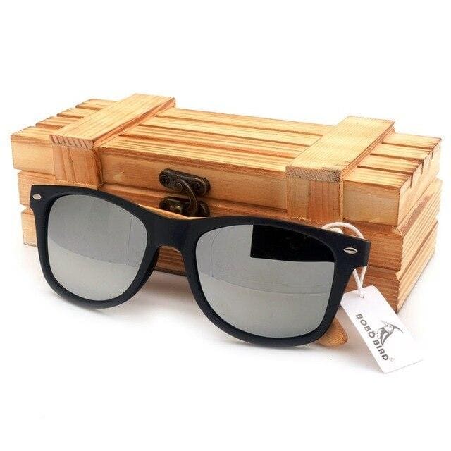 Lunettes de Soleil en Bois Bobu | Bambou Calme