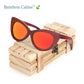 Lunettes de Soleil en Bois Oranges Solelo | Bambou Calme