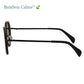 Lunettes de Soleil en Bois Vertes Rolo | Bambou Calme