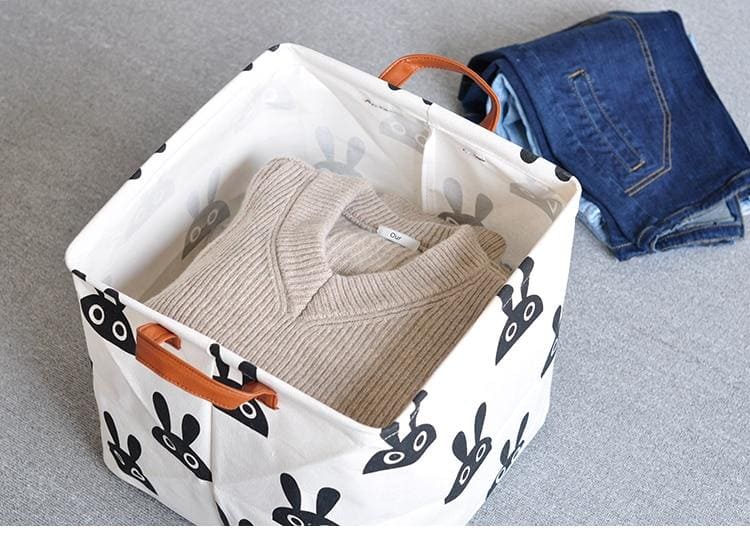 Panier à Linge Carré Batman | Bambou Calme