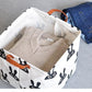 Panier à Linge Carré Hélicoptère | Bambou Calme