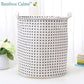 Panier à Linge Rond La Sudiste | Bambou Calme