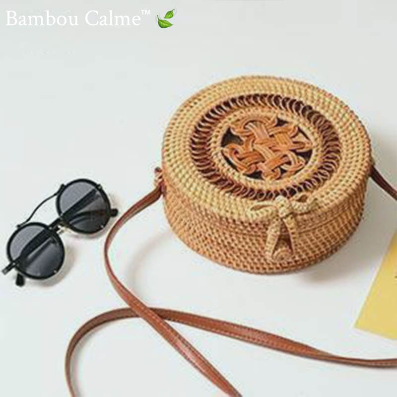 Sac Paille Rond <br>Little Vintage Style