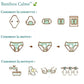 Serviettes Hygiéniques Lavables Hibou | Bambou Calme