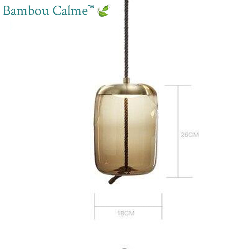 Lampe suspendue ScandiCalm | Bambou Calme