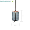 Lampe suspendue ScandiCalm | Bambou Calme