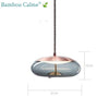 Lampe suspendue ScandiCalm | Bambou Calme