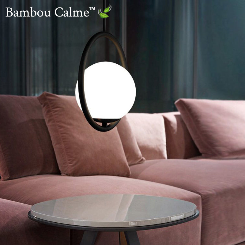 Lampe suspendue Minimalistic LED | Bambou Calme