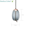 Lampe suspendue ScandiCalm | Bambou Calme