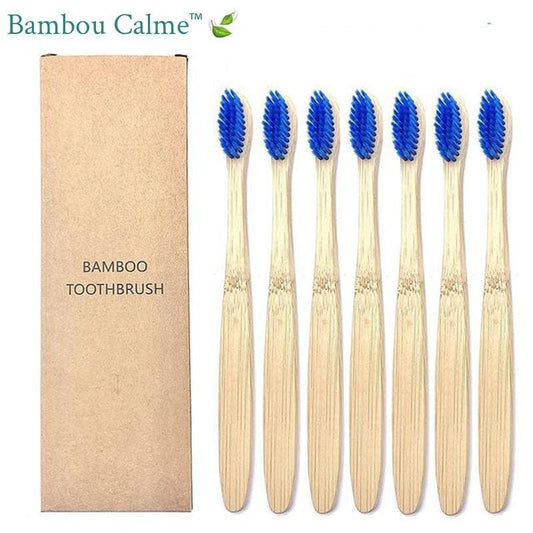 Brosses à Dents Bambou Bleues | Bambou Calme
