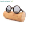 Lunettes de Soleil en Bois Noires Boogie | Bambou Calme